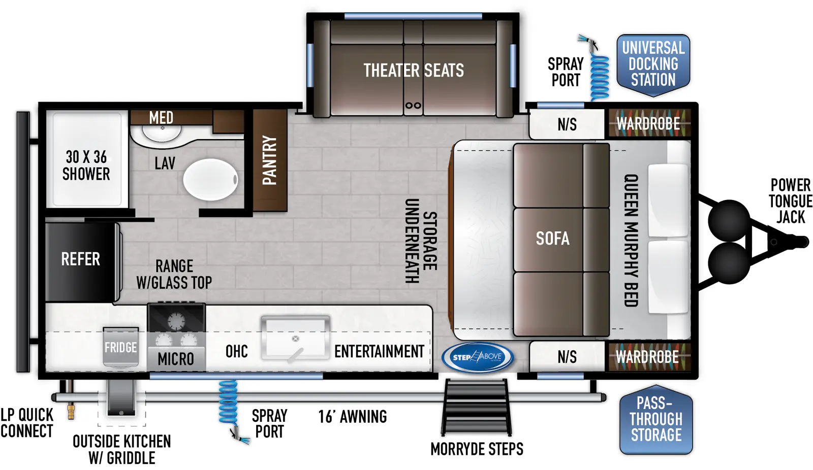 Della Terra 180MB Floorplan